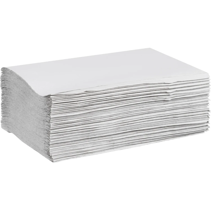 Полотенца бумажные д/дисп Выбор Есть V-слож 1сл нат втор 250л 20пач/уп