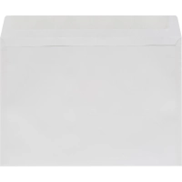 Конверт C4 ECOPOST белый стрип 229х324 без зап. 80г, бел.92-100% 500шт/уп