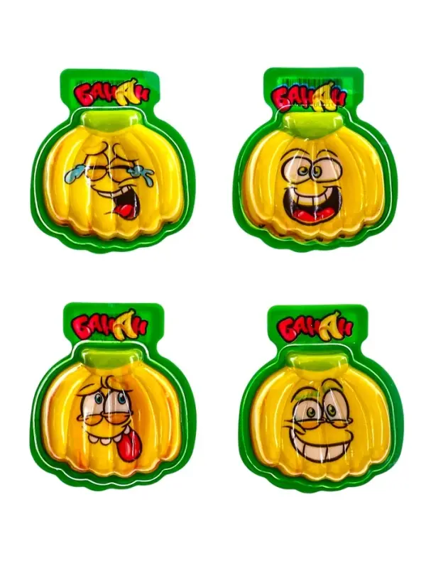 Жевательный мармелад с кислой начинкой «Банан», 12 г Жевательный мармелад с кислой начинкой «Банан», 12 г