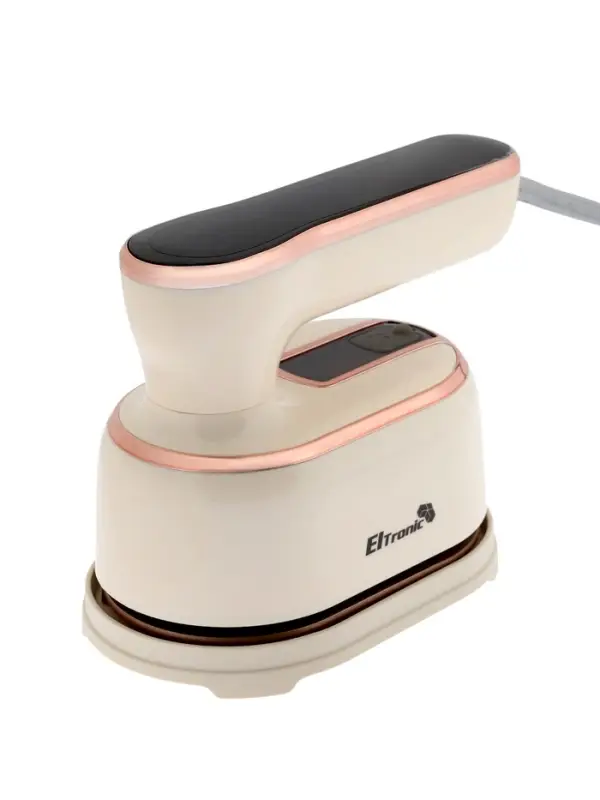 Отпариватель ручной ELTRONIC 999-05, 1500 Вт, 100 мл, 2.5 м, 20 г/мин, 2 режима, бежевый