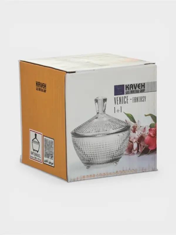 Сахарница с крышкой  VENICE-FANTASY емк. 210 мл