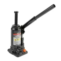 Домкрат гидравлический AVS HJ-B2TC, 2т, 158-308мм с клапаном, в кейсе (ремкомплект)