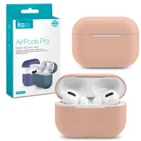 Чехол Apods Pro Silicon Case ISA Pink Sand