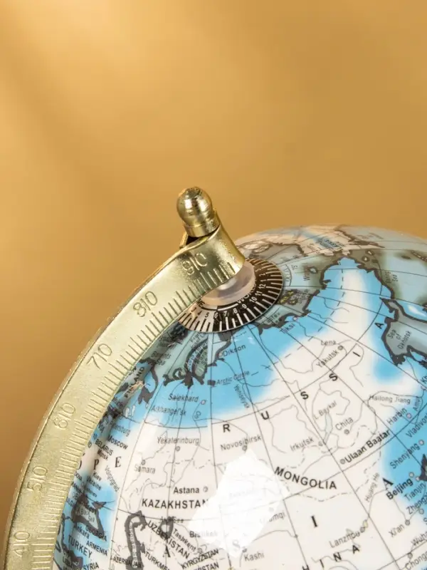 Глобус сувенирный, 25×16×36 см, подставка дерево