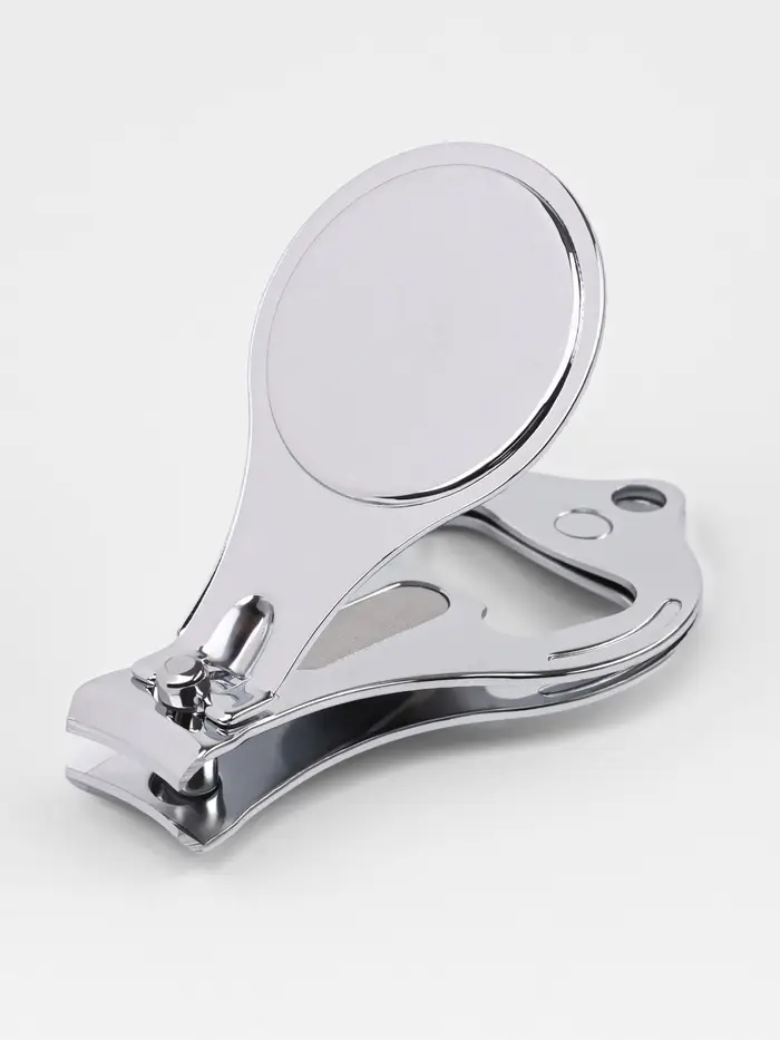 Кусачки книпсер маникюрные, с пилкой, с открывашкой, 6 см