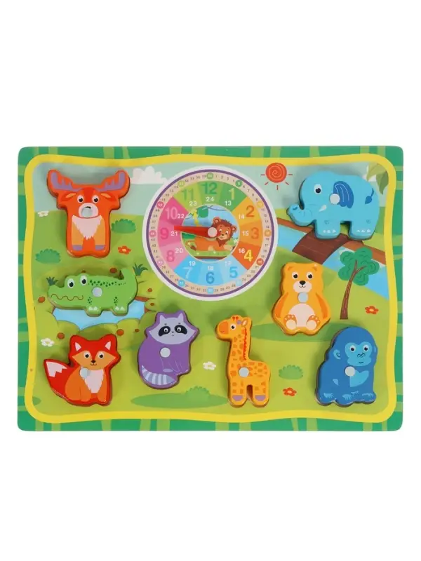 Деревянный сортер "Животные"