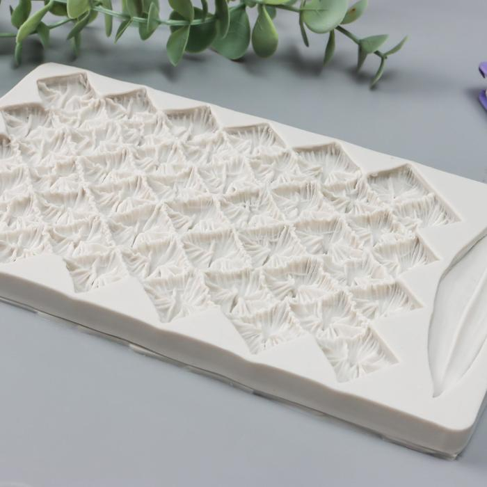 Молд силикон Молд силикон "Фон - Ананас" 2 предмета 20,3х11,5х1 см