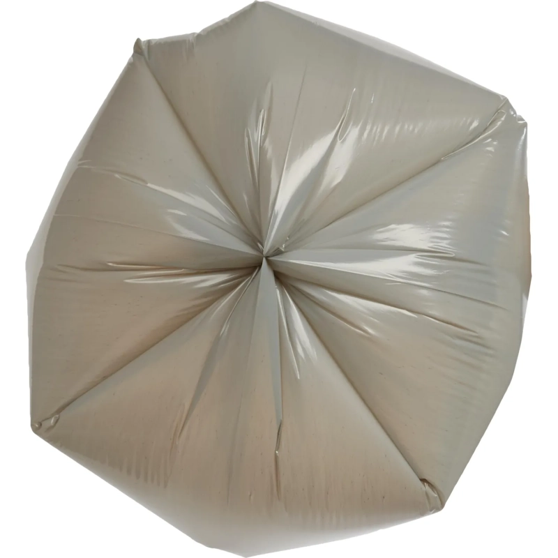 Мешки для мусора ПВД+добавка 60л 40мкм 20шт/рул серые 60х75см