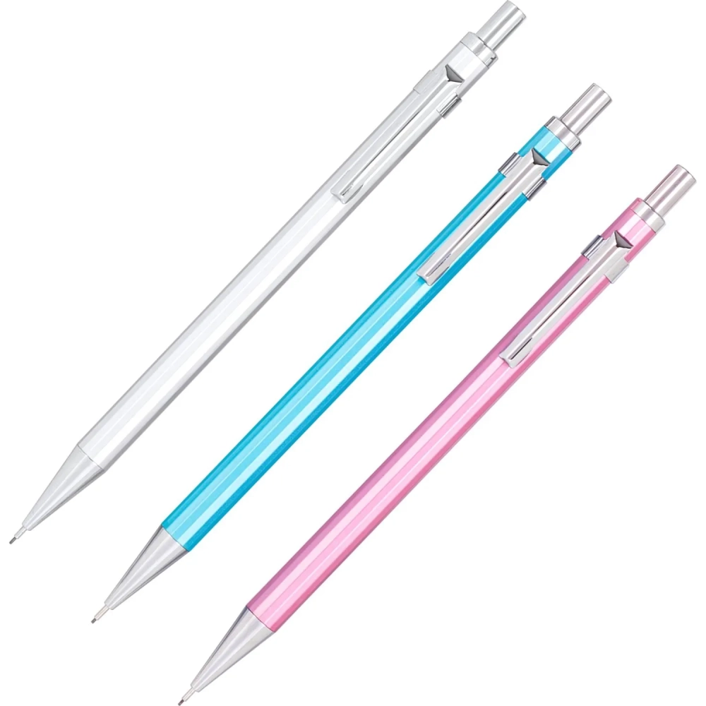 Карандаш механический Deli EU998 Arris 0.7мм металл ассорти дисплей