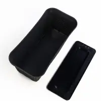 Ящик балконный для цветов &laquo;Ротанг&raquo;, 13 л, 43&times;20&times;14.5 см, с дренажной вставкой, пластиковый, серый