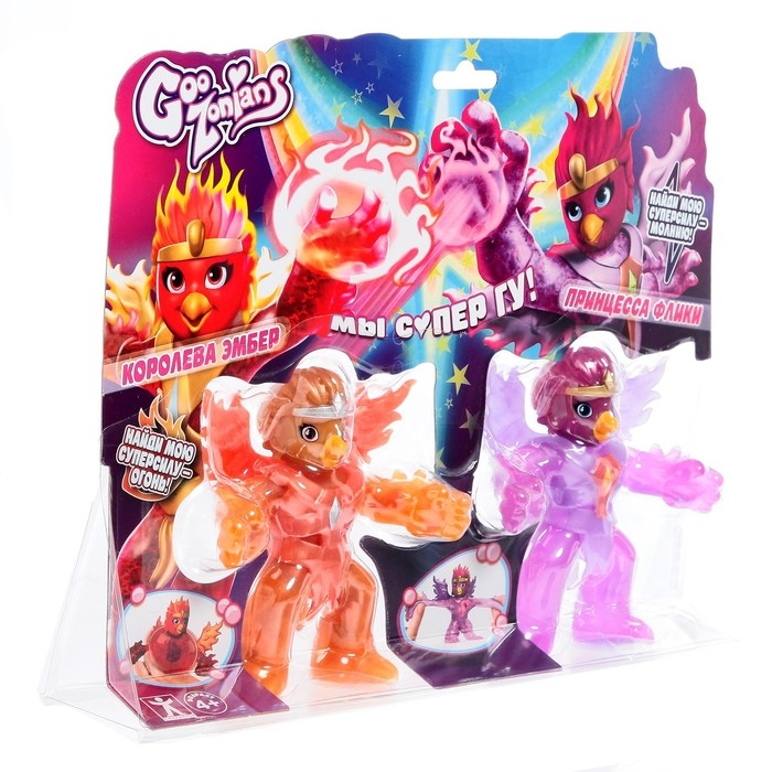 Игровой набор тянущихся фигурок «Королева Эмбер и Принцесса Флики»