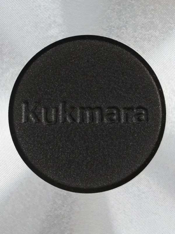 Сковорода KUKMARA Granit ultra blue, d=22 см, съёмная ручка, антипригарное покрытие, литой алюминий, синяя