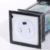 Фигурка светодиодная &laquo;Новогодний фонарь&raquo;, от батареек 3хAG13, 13&times;5.5&times;5.5 см, серебро