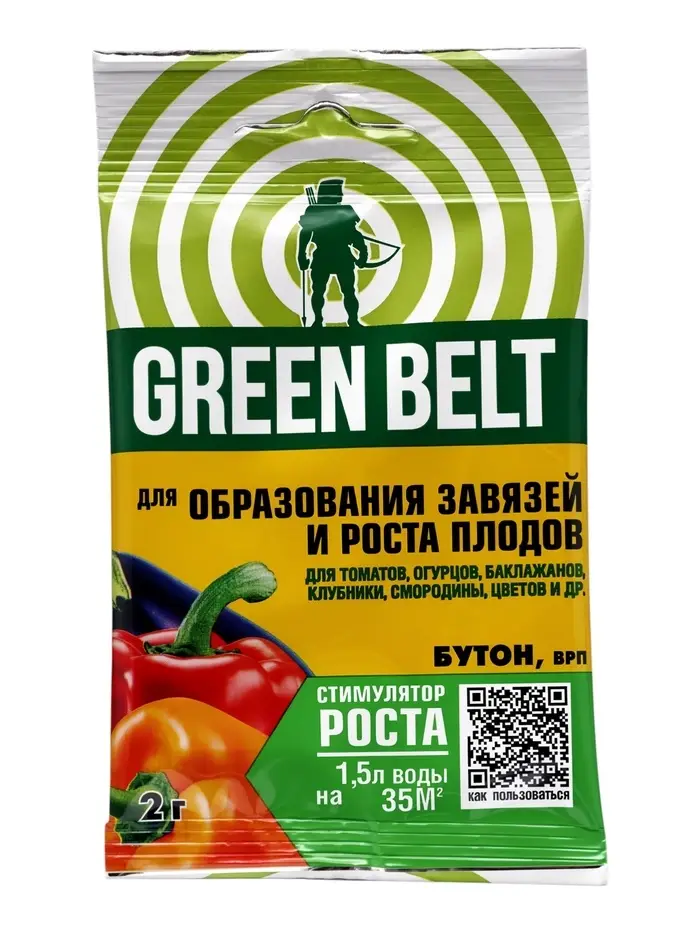 Стимулятор плодообразования &laquo;Бутон&raquo;, 2 г, Green Belt