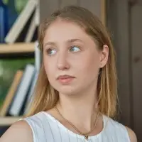 Колье "Сердце" под гематит, цвет золото