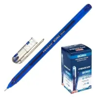 Ручка шариковая Pensan. Buro, синий стержень, игольчатый узел 1 мм, на масляной основе