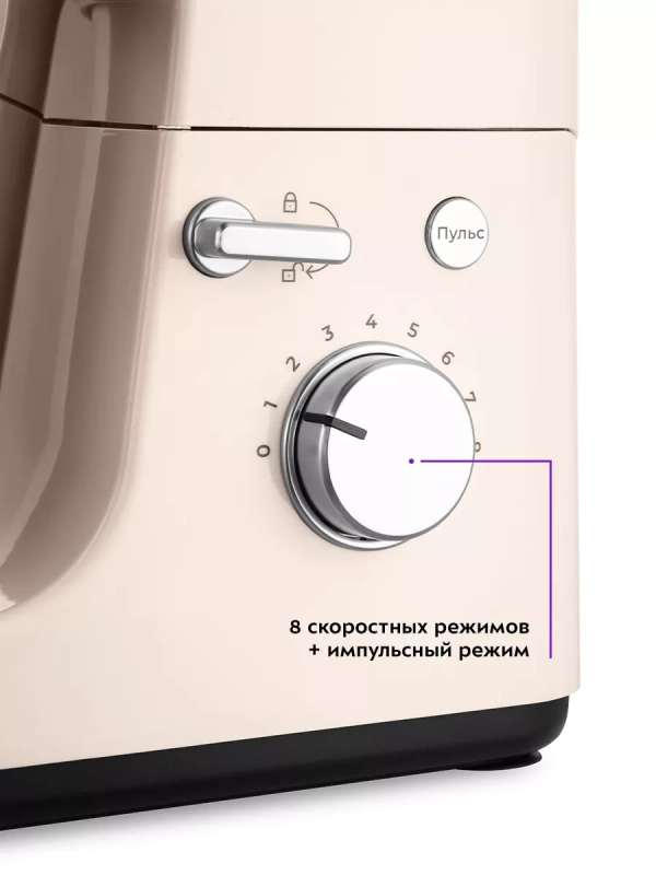 Планетарный миксер с чашей КТ-3419 (4 в 1) - 1200 Вт