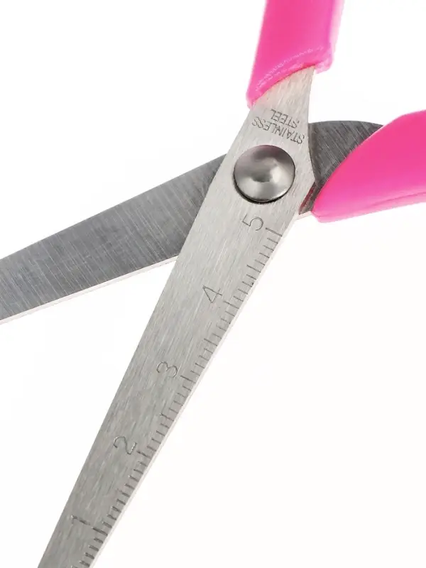 Ножницы детские 14 см, ErichKrause Joy Ergo, в стакане, с закруглёнными концами лезвий и линейкой, МИКС