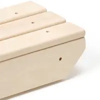 Полка - вешалка "Простая №2" 3 крючка 49х10х23 см