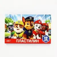 Пластилин 12 цветов, 180 г, Щенки &laquo;Щенки&raquo;