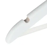 VETTA Набор вешалок деревянных, 3 шт, 45см, белые, хром