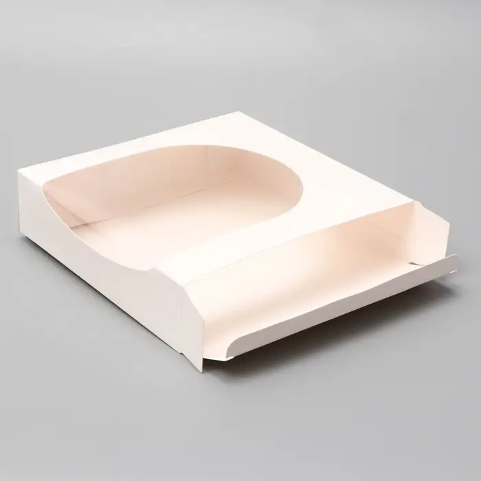 Коробка самосборная, 20×20×5 см, белая Коробка самосборная, 20×20×5 см, белая