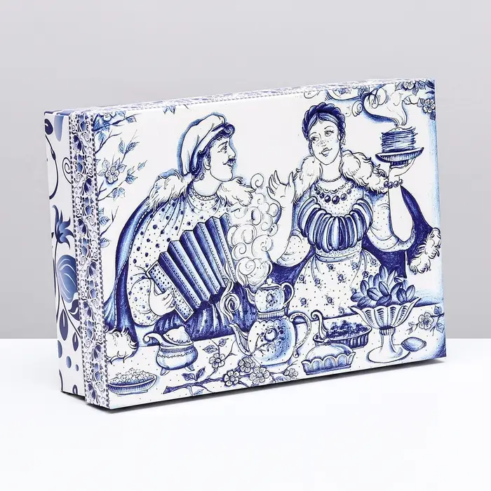 Коробка картонная без окна «Праздник», 21×15×7 см Коробка картонная без окна «Праздник», 21×15×7 см