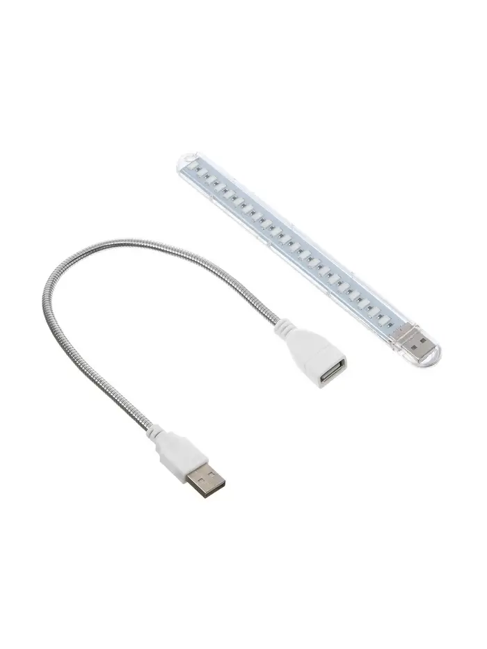 Фитосветильник для растений, светодиодный, 3 Вт, 60 мм, IP65, 5 В, USB, на гибкой ножке, мультиспектральный