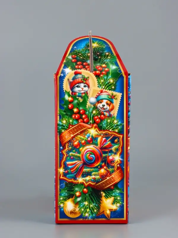 Коробка подарочная складная Коробка подарочная складная "Зимняя сказка" 23 х 8,5 х 23 см