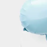 Воздушный шар фольгированный 40" &laquo;Цифра 9&raquo;, небесно-голубой