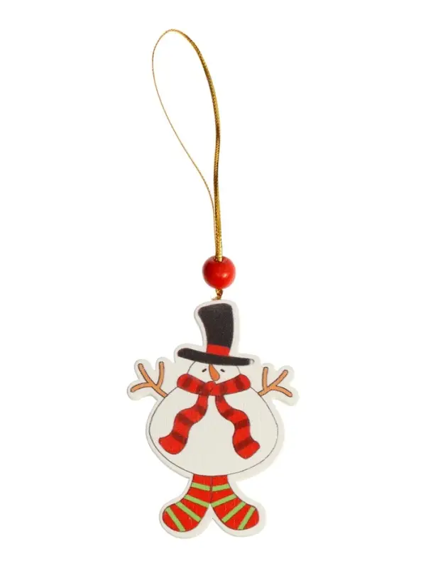 Елочная игрушка Лесная мастерская &laquo;Игрушка на ёлку&raquo;, золотая нить, МИКС, односторонняя