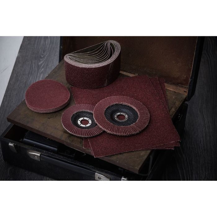 Круг лепестковый торцевой ТУНДРА, 125 х 22 мм, Р80 Круг лепестковый торцевой ТУНДРА, 125 х 22 мм, Р80