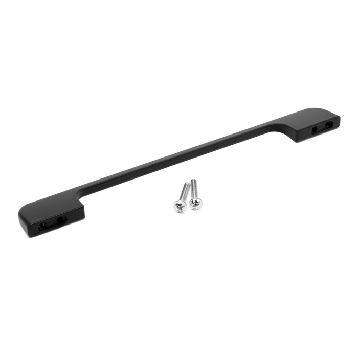 Ручка-скоба CAPPIO RSC023, алюминий, м/о 192 мм, цвет черный