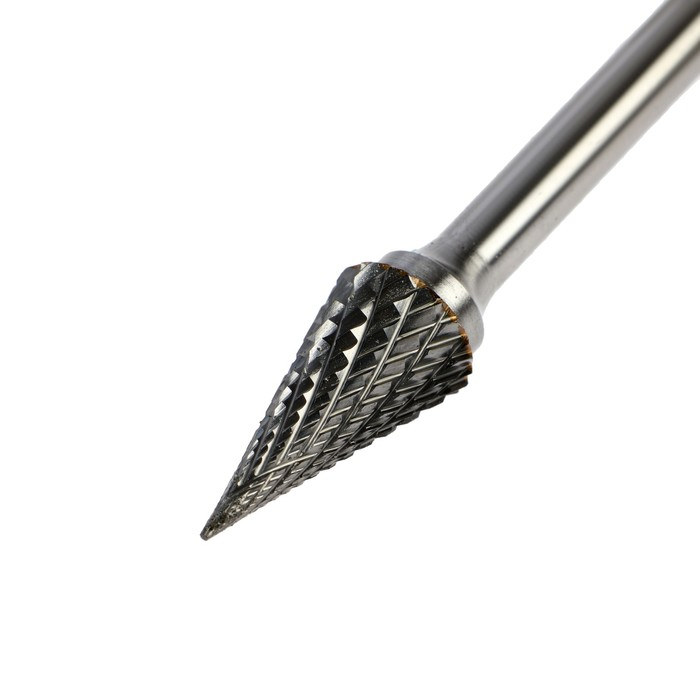 Борфреза ТУНДРА тип M коническая 25 градусов, 12 x 25 мм, хвостовик 6 мм Борфреза ТУНДРА тип M коническая 25 градусов, 12 x 25 мм, хвостовик 6 мм