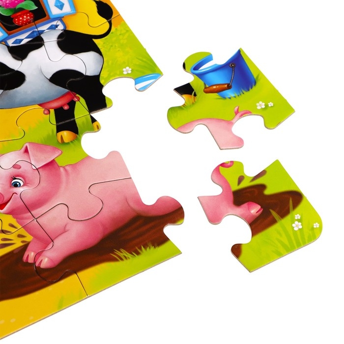 Пазл «Лето на ферме», 35 деталей Пазл «Лето на ферме», 35 деталей