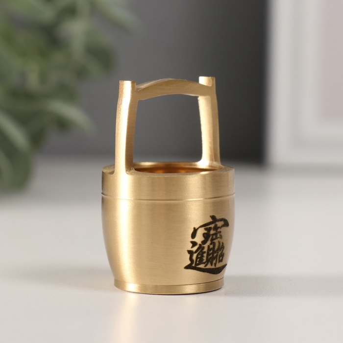 Сувенир латунь Сувенир латунь "Чаша богатства Цзиньбао" 3х3х5 см