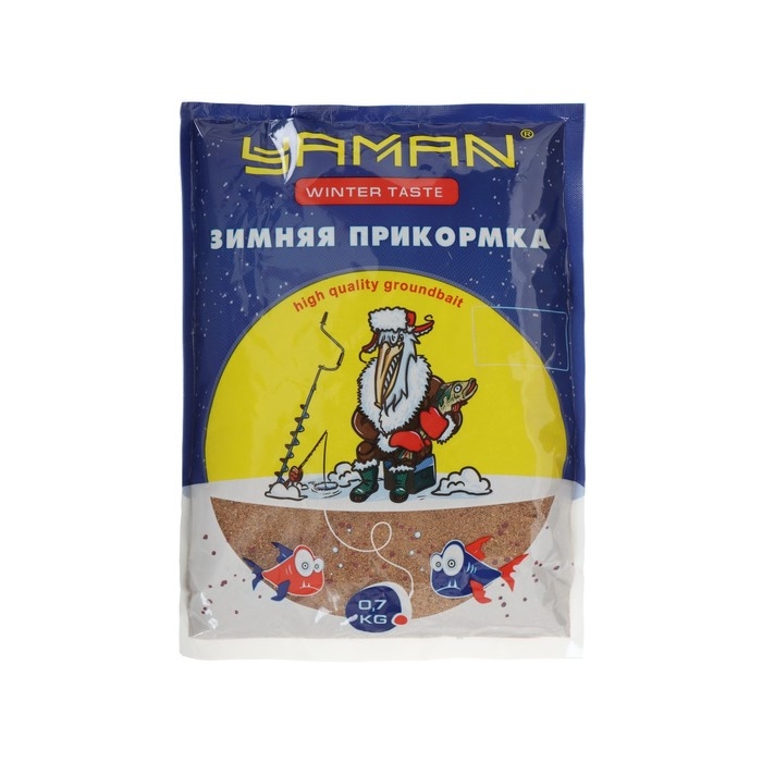 Прикормка Yaman Winter Taste Плотва зимняя, тутти-фрутти, цвет оранжевый, 700 г Прикормка Yaman Winter Taste Плотва зимняя, тутти-фрутти, цвет оранжевый, 700 г