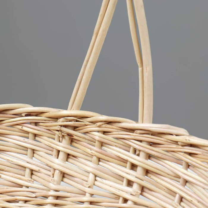 Корзина &laquo;Карина&raquo;, №1, дно:16&times;24 см, верх:30&times;24 см, H=7/27 см, лоза