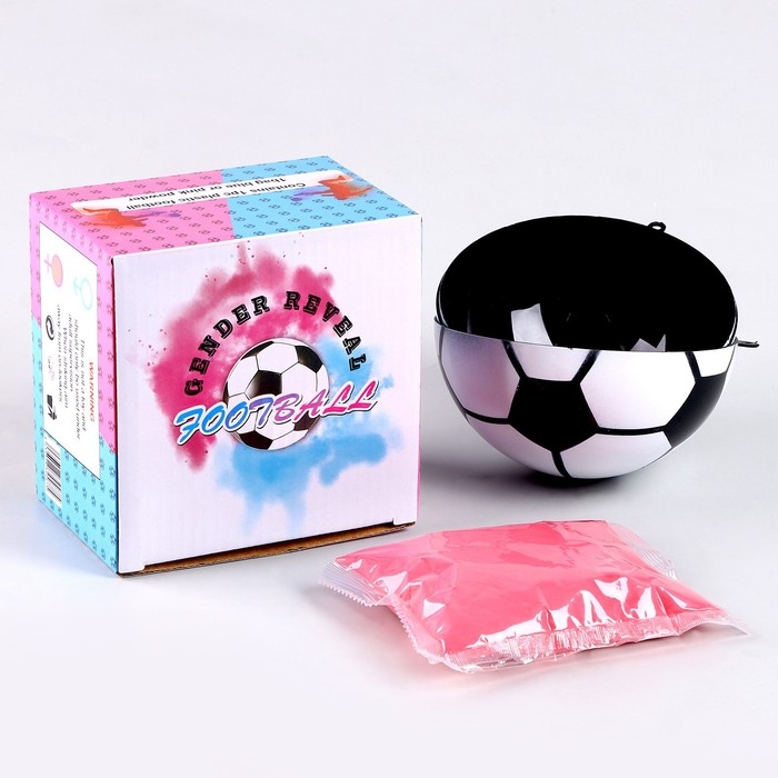 Набор для гендер пати Набор для гендер пати "Шар с краской холи", девочка