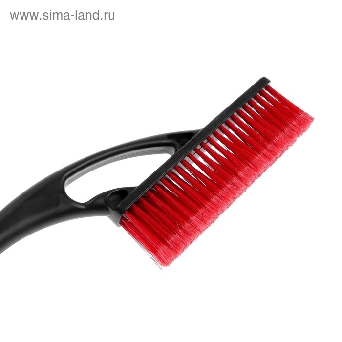Щетка сметка, со скребком, мягкая ручка, распушенная щетина, AVS WB-6312, 73 cм Щетка сметка, со скребком, мягкая ручка, распушенная щетина, AVS WB-6312, 73 cм