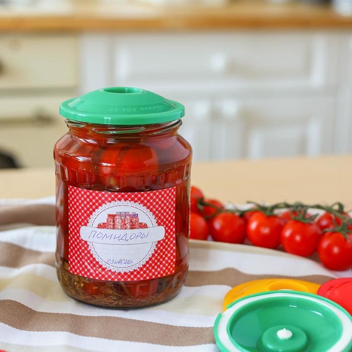 Набор для консервации и хранения продуктов вакуумный «Вакс 82Б»: насос, 9 крышек Набор для консервации и хранения продуктов вакуумный «Вакс 82Б»: насос, 9 крышек