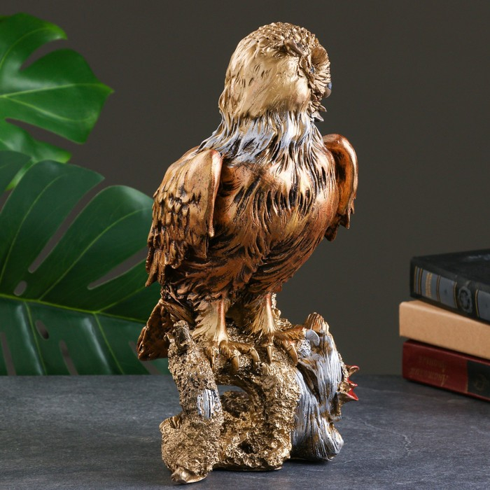 Фигура Фигура "Сова на коряге" бронза, 30см