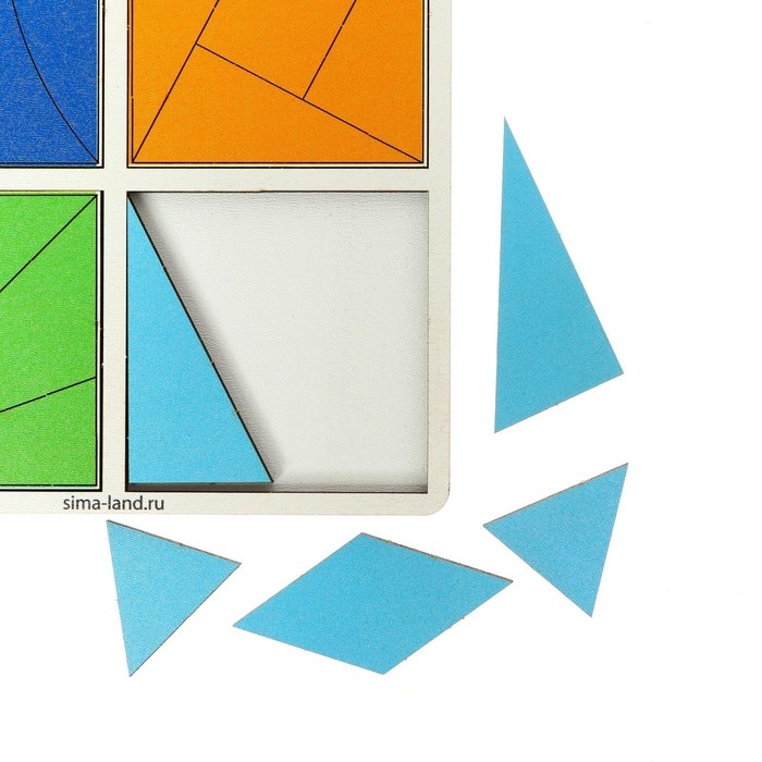 Квадраты Никитина 3 уровень, 6 квадратов Квадраты Никитина 3 уровень, 6 квадратов