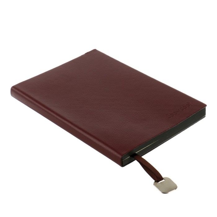 Ежедневник недатированный А5,116 листов в клетку, тонированный срез, обложка Ежедневник недатированный А5,116 листов в клетку, тонированный срез, обложка " ЛАЙТ " МИКС