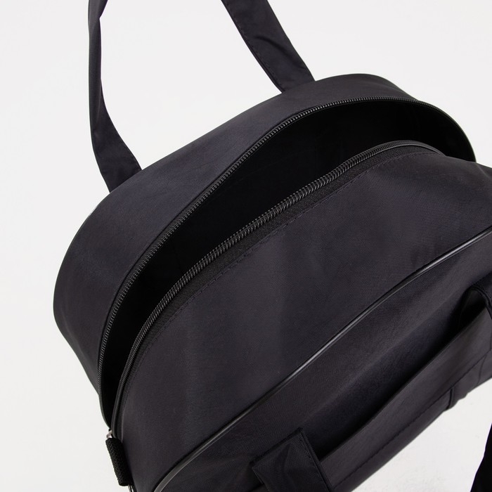 Чемодан малый 37 л (S), с расширением, сумка дорожная на молнии, цвет чёрный Чемодан малый 37 л (S), с расширением, сумка дорожная на молнии, цвет чёрный