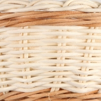 Набор корзин, 3-х, 9×21, 15×19, 12×16 см, ротанг, микс