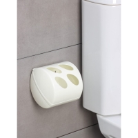 Держатель для туалетной бумаги Keeplex Light, 13,4×13×12,4 см, цвет белое облако
