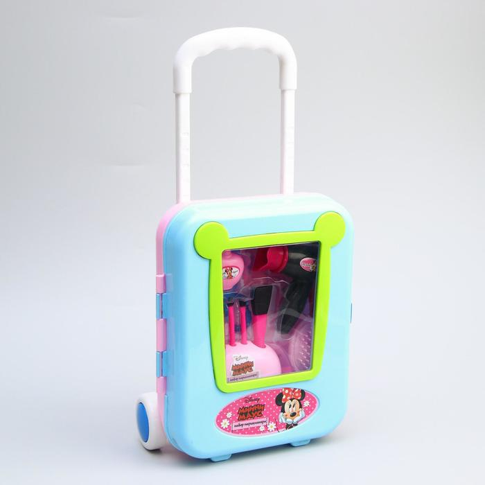 Набор парикмахера, в чемоданчике, МИКС, Минни Маус Набор парикмахера, в чемоданчике, МИКС, Минни Маус