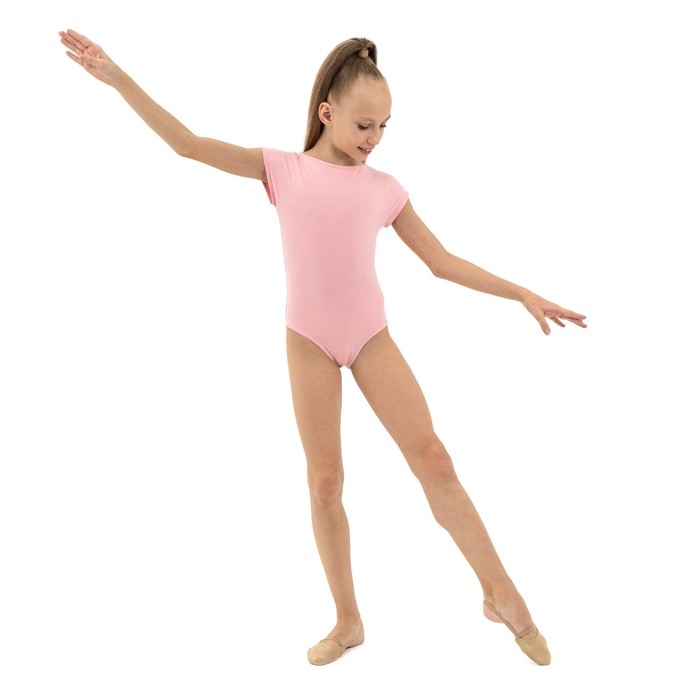 Купальник для гимнастики и танцев Grace Dance, р. 40, цвет розовый
