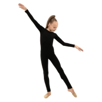 Комбинезон для гимнастики и танцев Grace Dance, р. 28, цвет чёрный